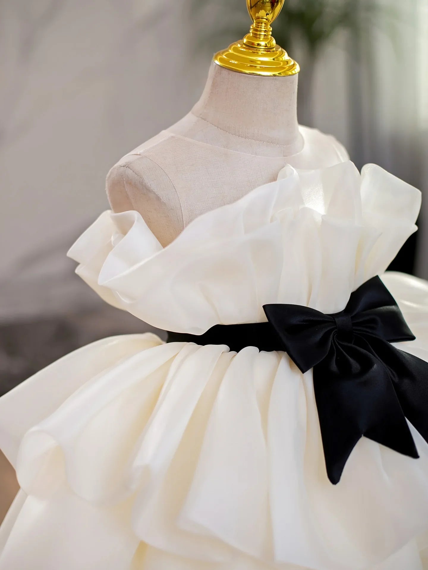 Baby Girl Princess Sleeveless Tutu Dress Ruffled Infant Toddler Child Vestido Wedding Party Pageant Birthday Baby Clothes 1-12Y