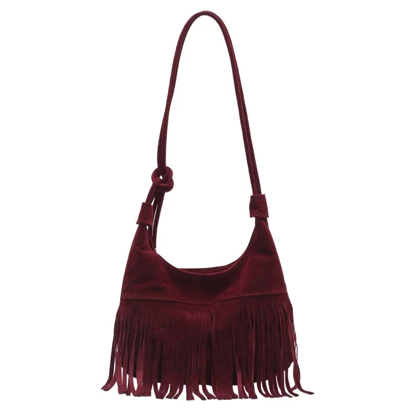 Fringed Interior Compartment Tote Bags Sewing Thread Large Capacity 2024 Hot Sale Bags for Women Zipper Pu Women's Handbags