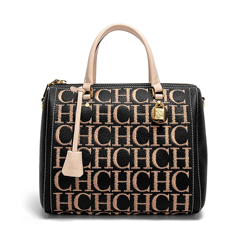 Women's Shoulder Bag New Embroidered Letter Design Handbag Women's Tote Bag