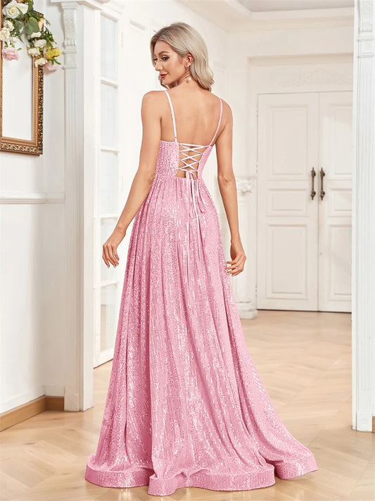 Elegant Sexy Slit Evening Dress Long 2025 Mermaid Formal Gown Women Wedding Party Dresses Caicktail Prom
