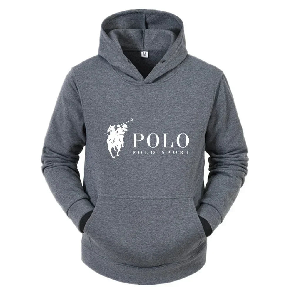 Fashionable casual hoodies for men and women in autumn and winter warm sweaters for running and fitness outdoor jerseys