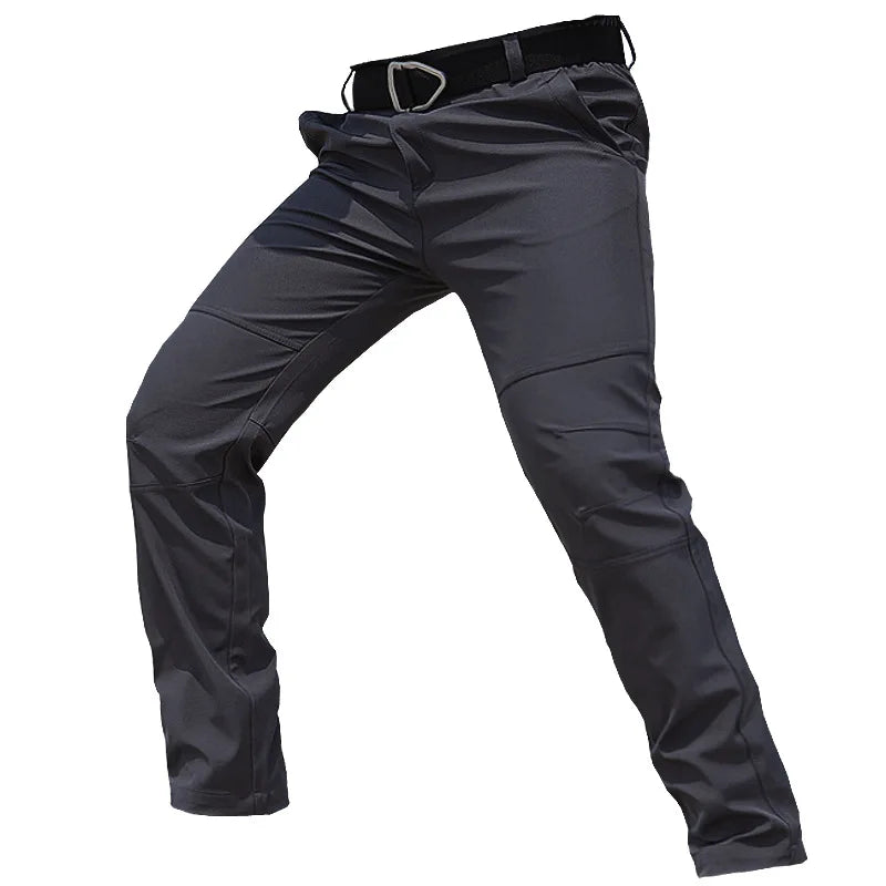 New Autumn Tactical Men Pants Casual Cargo Trousers Work Pants Waterproof Wear-Resistant Outdoor Hiking Running Trousers Male