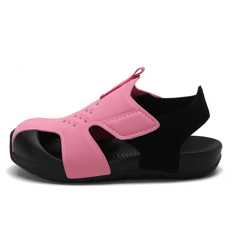 Children Functional Sandals Kids Fashion Airplane Shoes Summer New Baby Beach Shoes Boys and Girls Cool Barefoot Sandals