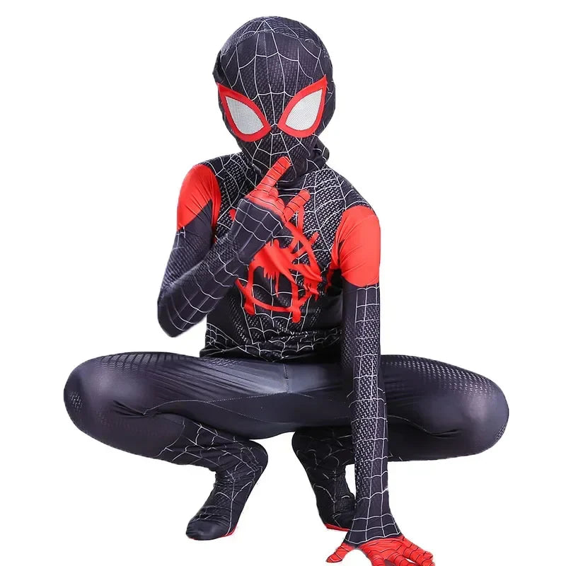 SpiderMan Jumpsuits Costume PS4 Collection Set Captain America Halloween Christmas Party Birthday Gift Spiderman Superhero