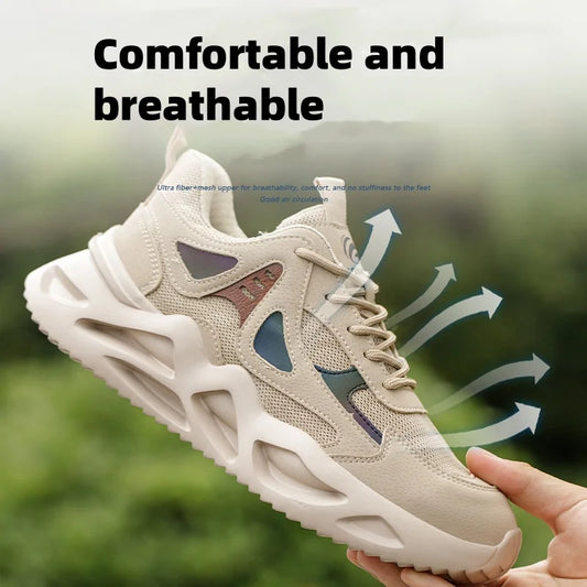 Lightweight Safety Shoes Men Work Shoes Steel Toe Cap Working Boots Sneakers Man Anti Puncture Breathable Sport Work Shoes