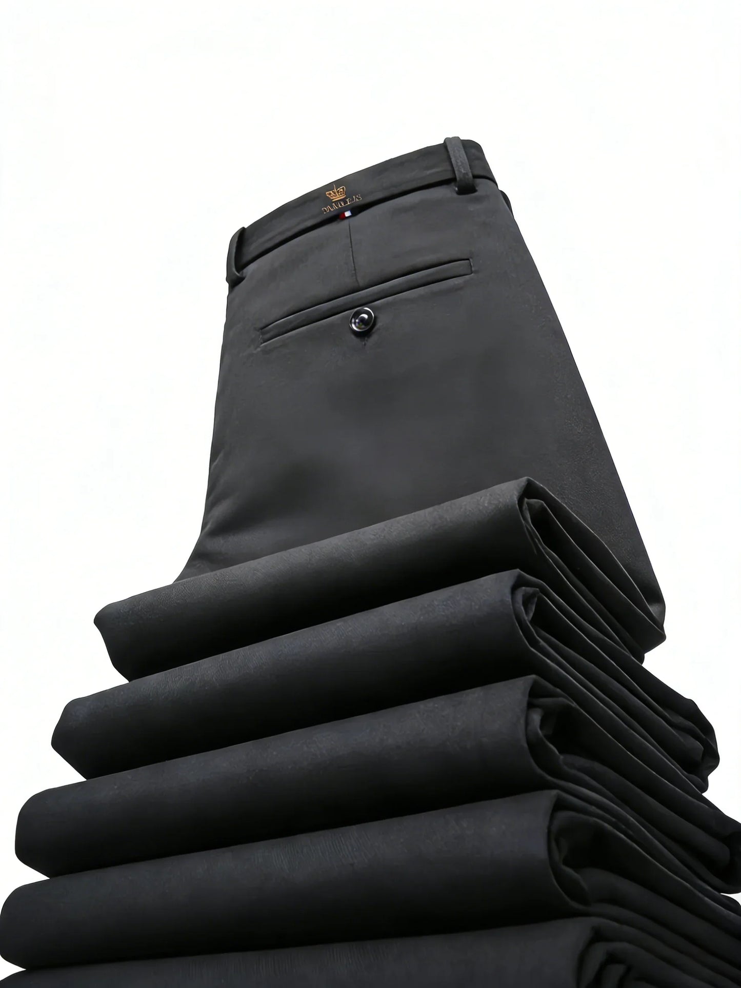 Men's Versatile Golf Pants Stretch Straight Fit Slacks Waterproof Trousers Lightweight Casual Pants for Outdoor Activities
