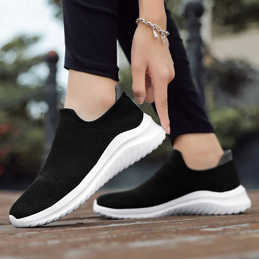 Sapatos Masculinos Tênis Esportivo Respirável em Mesh Antiderrapante para Corrida, Caminhada e Treino de Casal