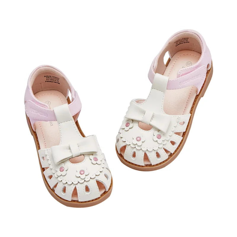 Baby Girls Sandals Summer Cute Baby Soft Leather Shoes Party Outdoor Children's Princess Crystal Shoes Cool DB2252060