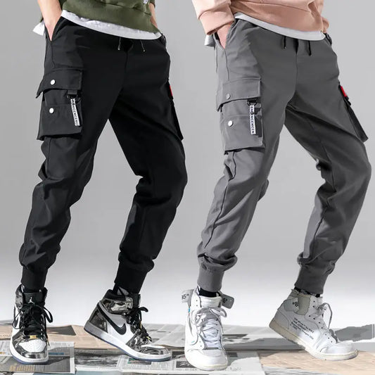 2025 New men work pants, tactical pants, workwear, multi pocket casual training pants, jogging and hiking casual pants