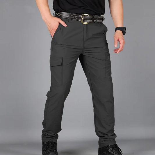 Male Cargo Pants Men Army Military Tactical Pants Streetwear Jogger Trekking Hiking Mountain Work Tourism Trousers Slim Fit