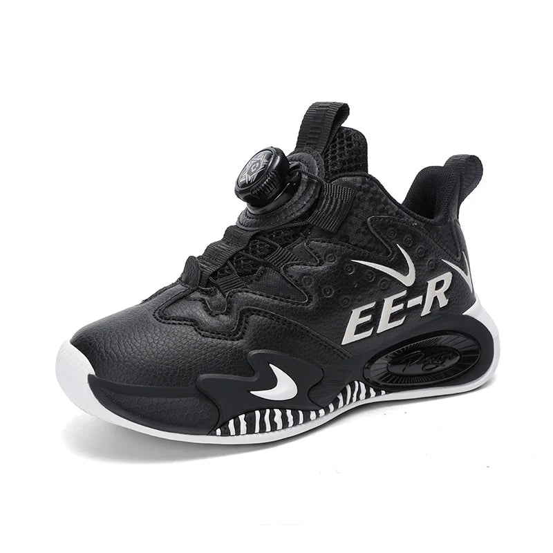 Children's basketball shoes, teenagers' ankle shoes in autumn and winter, boys' casual shoes and outdoor running shoes