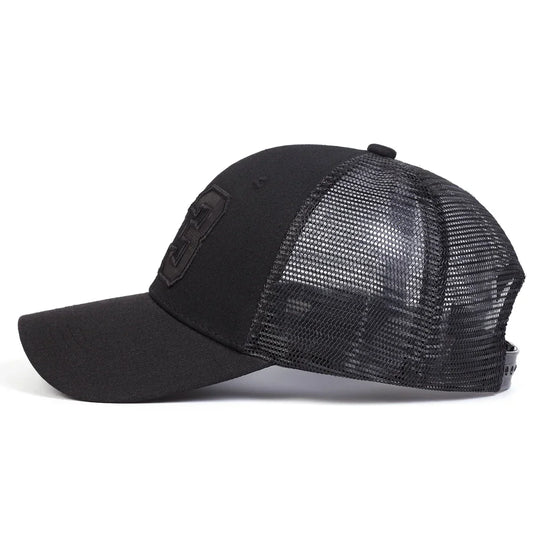Unisex 23 Embroidery Baseball Net Caps Hip Hop Cap Spring Summer Outdoor Adjustable Casual Hats Sunscreen Hat 