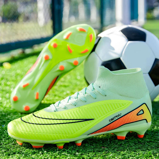 New Men Football Boots Professional Ultralight Match Grass Futsal Soccer Shoes Cleats Women Unisex High-quality TF/FG Sneakers