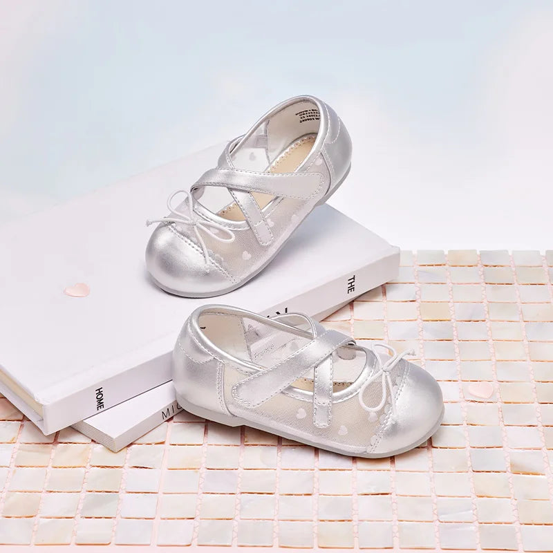 Baby Girls Sandals Summer Cute Soft Sole Flat Breathable Shoes Princess Footwear Shoes Party Outdoor DB2252226