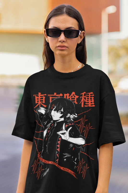Juzo Suzuya T-Shirt Tokyo Ghoul Touka Kirishima Horror Anime Gift Shirt