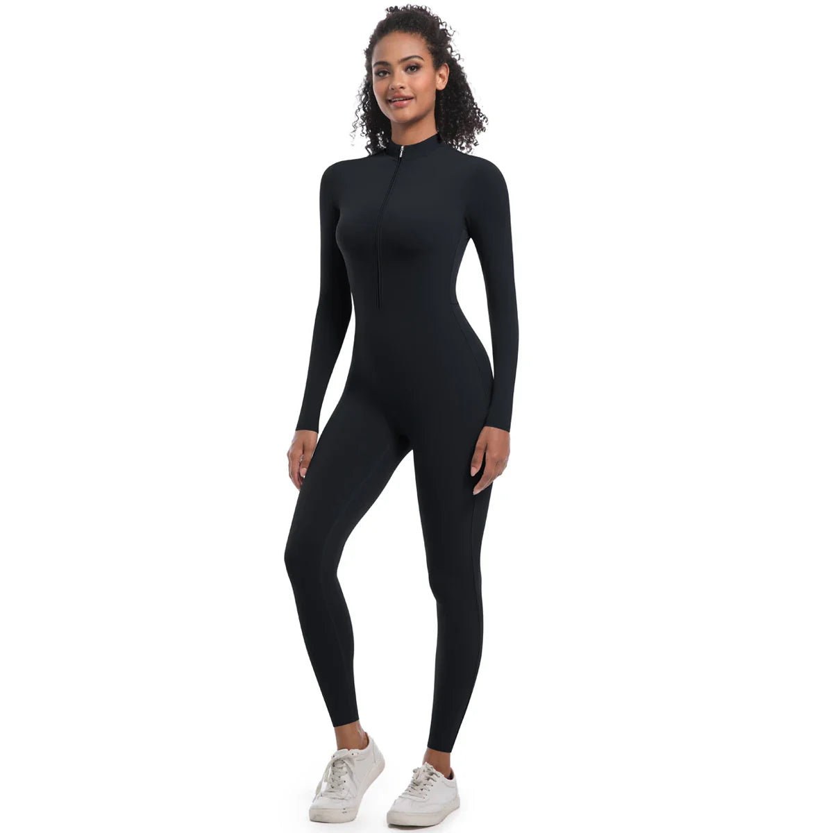 Women's Jumpsuit Women's Sports Shapewear Seamless Slim Fit Long Sleeve Sports Bodysuit Fitness Sports Bodysuit Yoga Suit