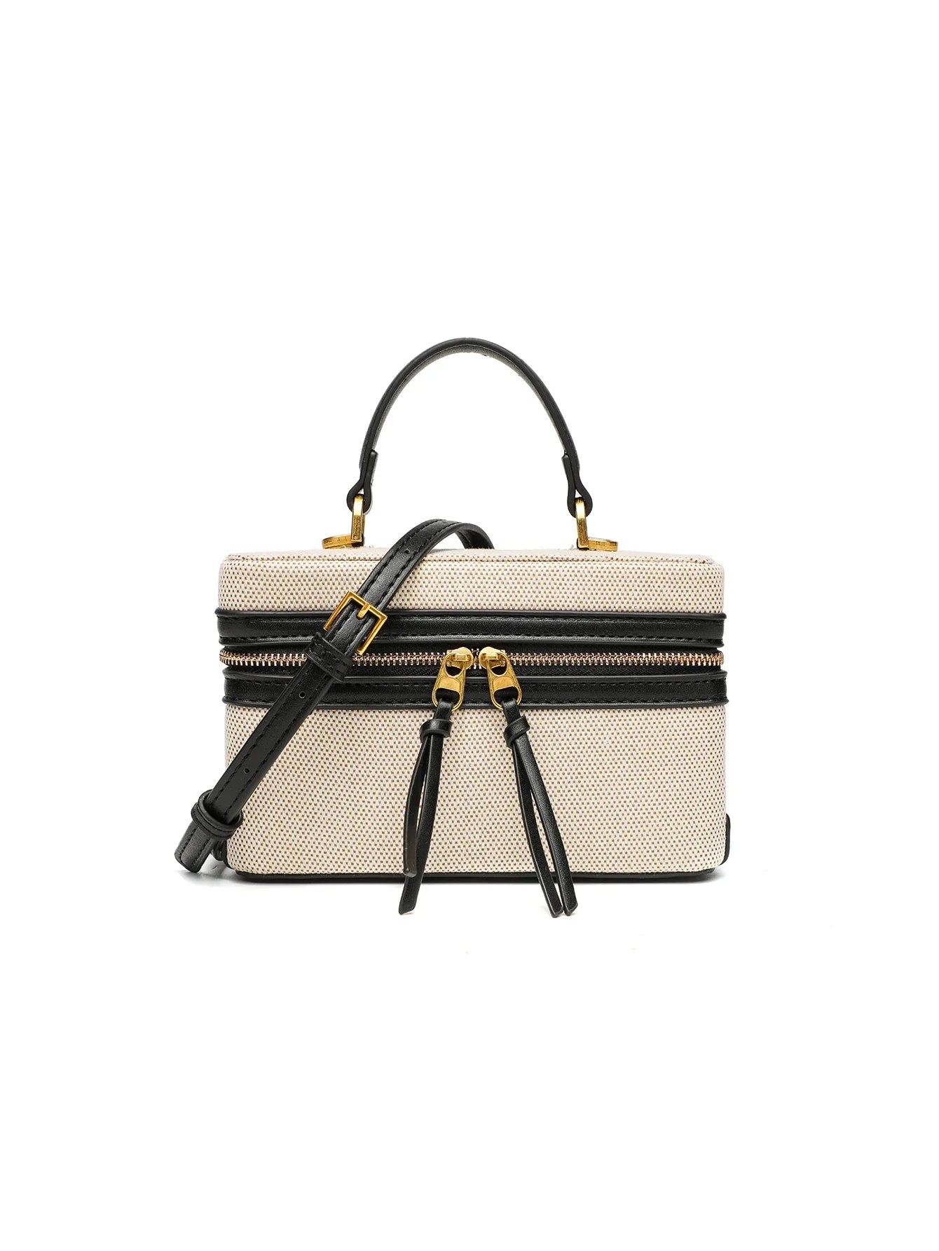 Fashionable versatile box bag brown one shoulder trendy hand-held hard fashionable small square bag