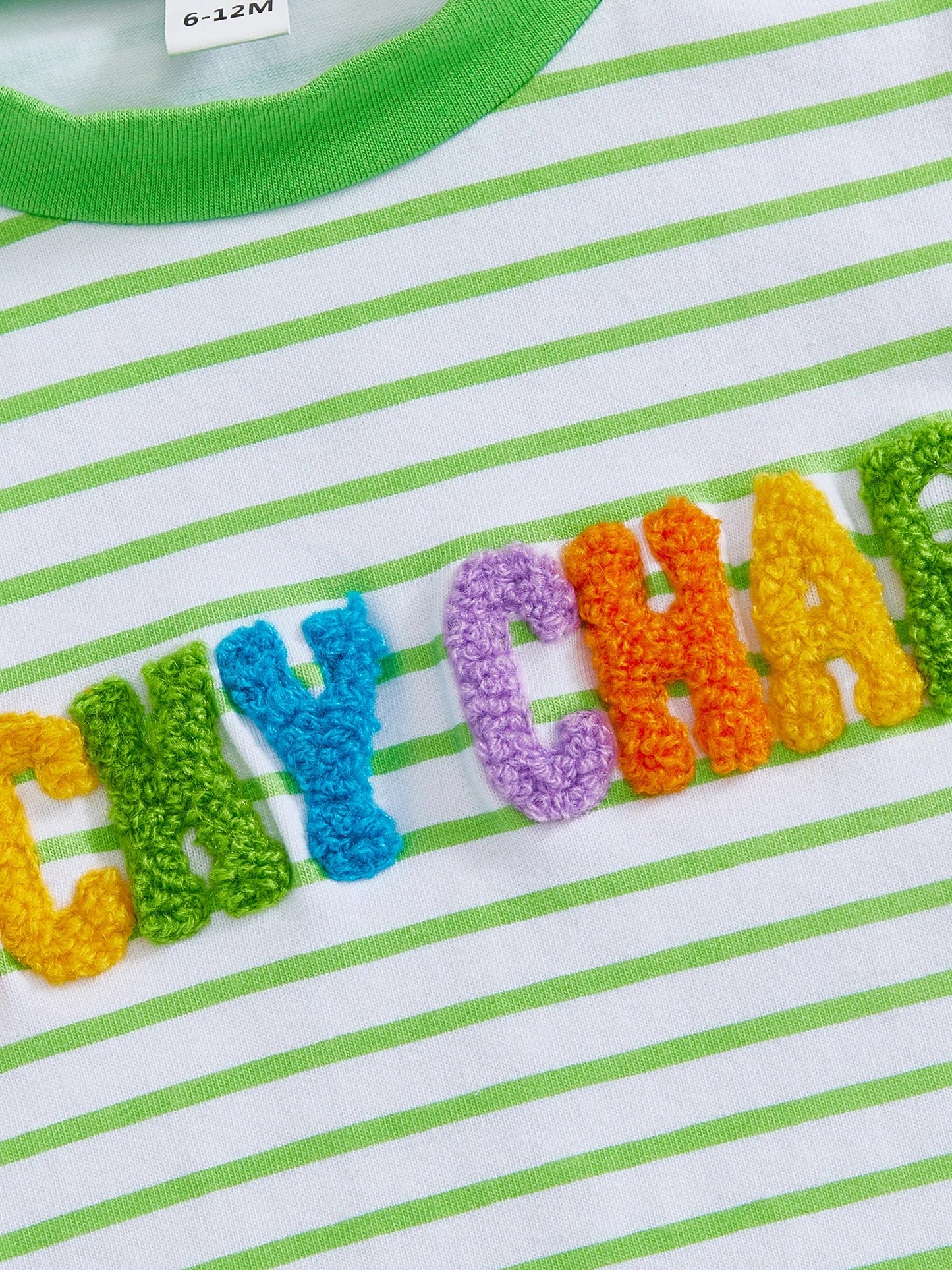 Summer St. Patrick's Day Kids Baby Boys Clothes Set Short Sleeve Letter Embroidery T-Shirt Shorts Outfits Clothes