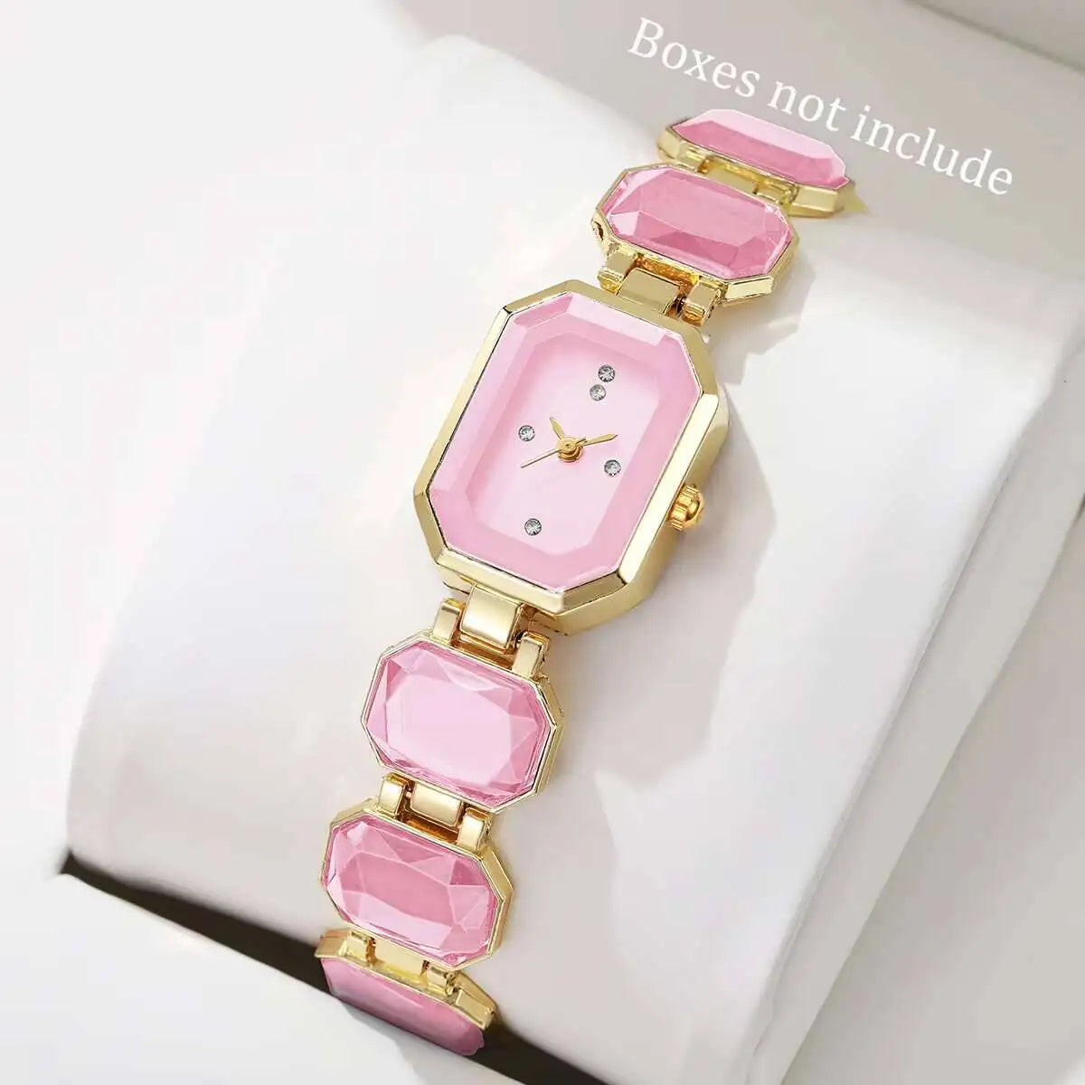 Elegant Women Watches Fashion Rectangle Dial Quartz Wrist Watches Girls Clock Reloj Hombre(Without Box)