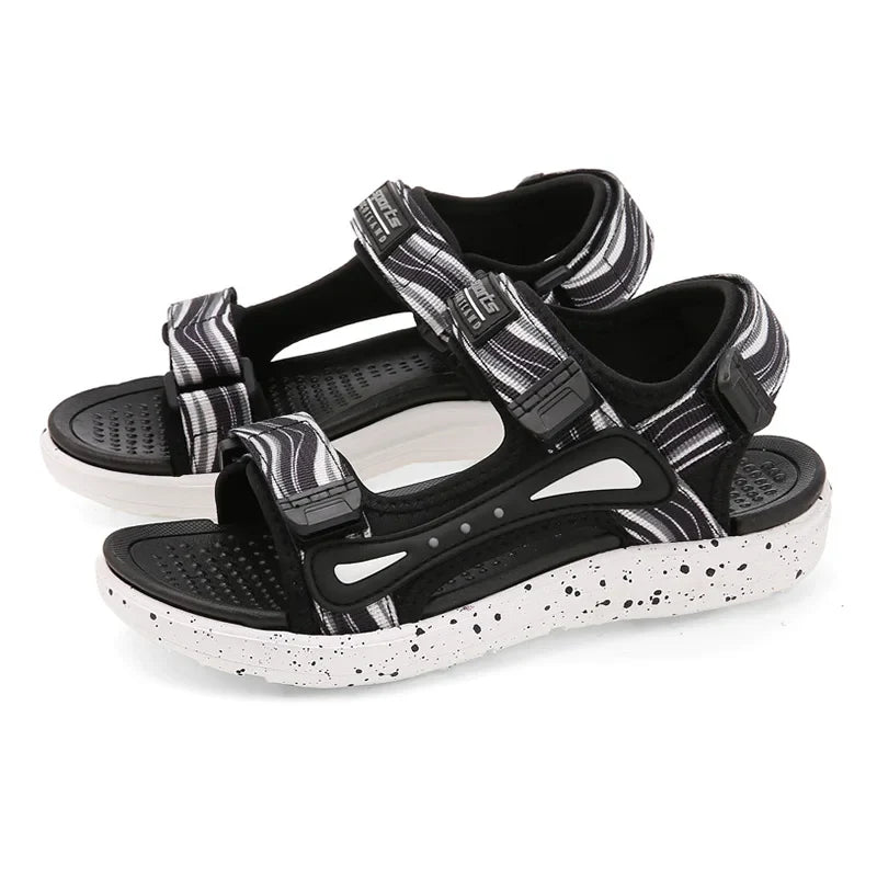Fashion Kids Walking Sandals Boys Shoes Soft Sole Non-slip Outdoor Summer Children's Beach Water Shoes
