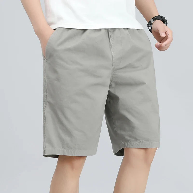 Plus Size Men's Shorts Streetwear Casual Cotton Summer Breathable Fitness Knee Shorts Sports Shorts Sweatwear 6XL