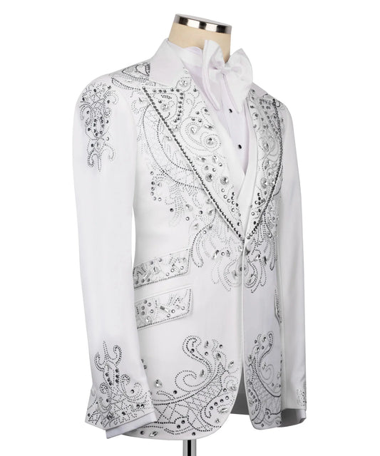 Custom Suit For Man Wedding Men's Suit, Groom Tuxedo Set, Prom Suit Men, Prom's Tuxedo, Stage For Men