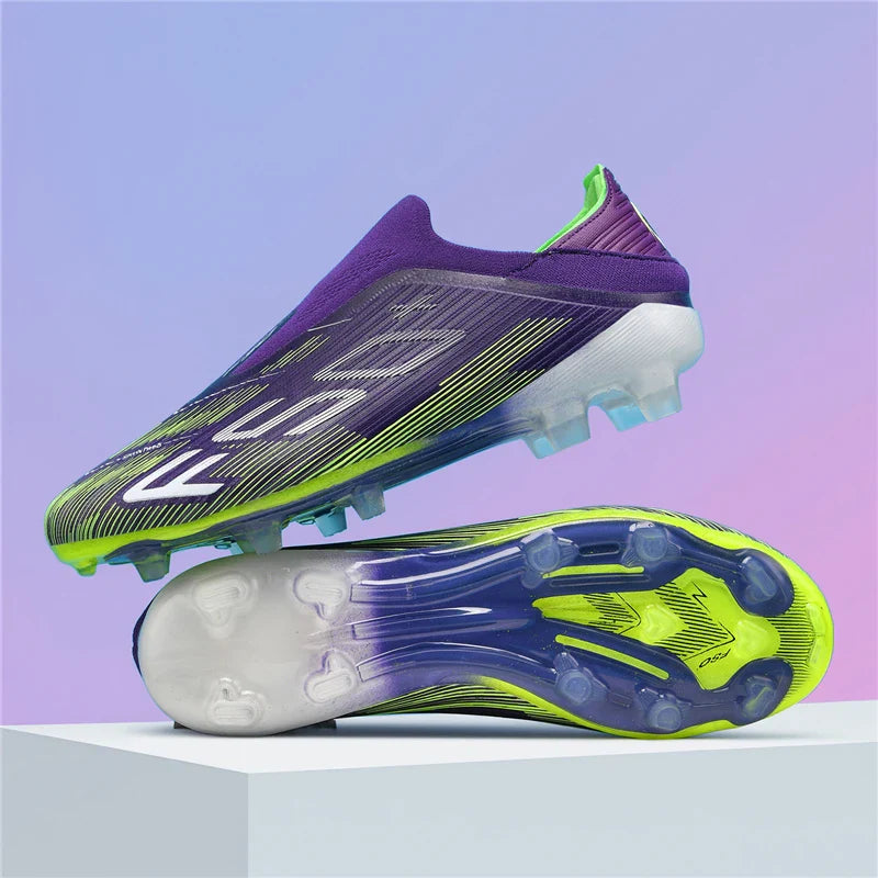 New Men Soccer Shoes Cleats Grass Futsal Comfortable Turf Football Boots Sports Ultralight FG/TF Non Slip Indoor Adult Sneakers