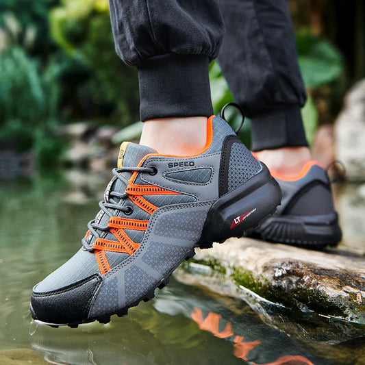 Men Women Waterproof Hiking Shoes Outdoor Camping Trainers Mountain Climbing Trekking Sneakers Walking Hunting Tactical Boots