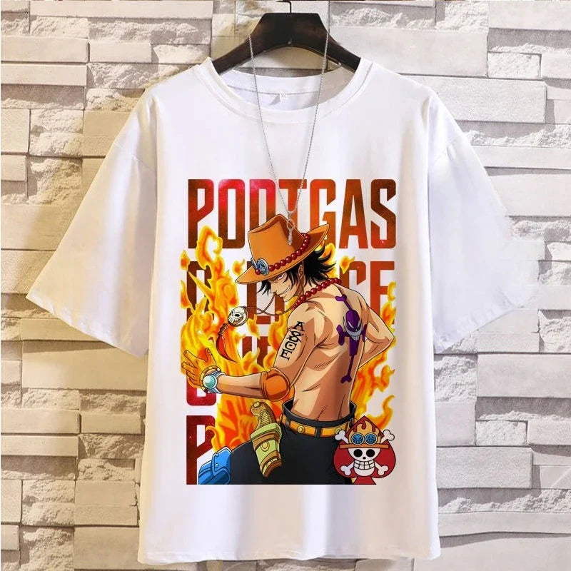 Printed Summer New Men's T-Shirt 2026 Spring and Summer New Style Street Hip Hop Casual Loose Parent-child Top