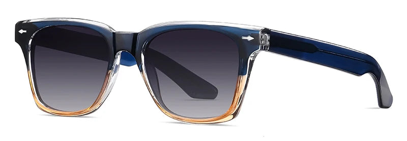 Sunglasses polarized men acetate glasses for women black grey