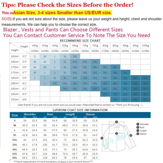 S-6XL Jacket Vest Pants Casual Plaid Retro Business Men's Suit 3Pcs or 2Pcs Set Groom Wedding Dress Blazer Waistcoat Trousers