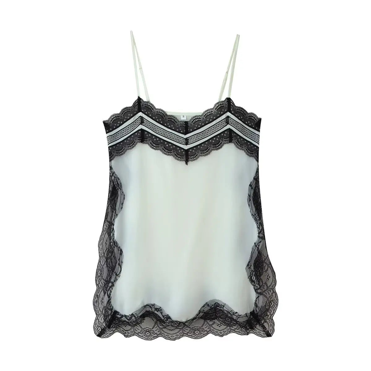2025 New Women Cami Top Heart Neck Lace Trim Sleeveless Casual Sexy Summer Party Fashion Multi Color