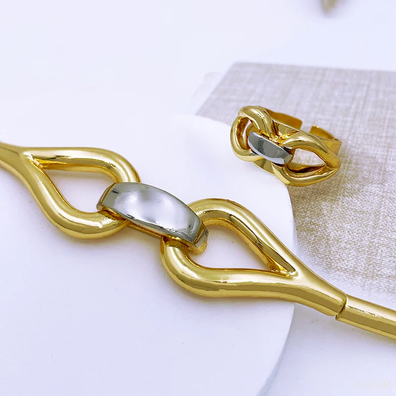 Conjunto de joias árabe feminino, com berloque, folheado a ouro 18k, conjunto de colar completo, em preto e dourado, acessórios para festa