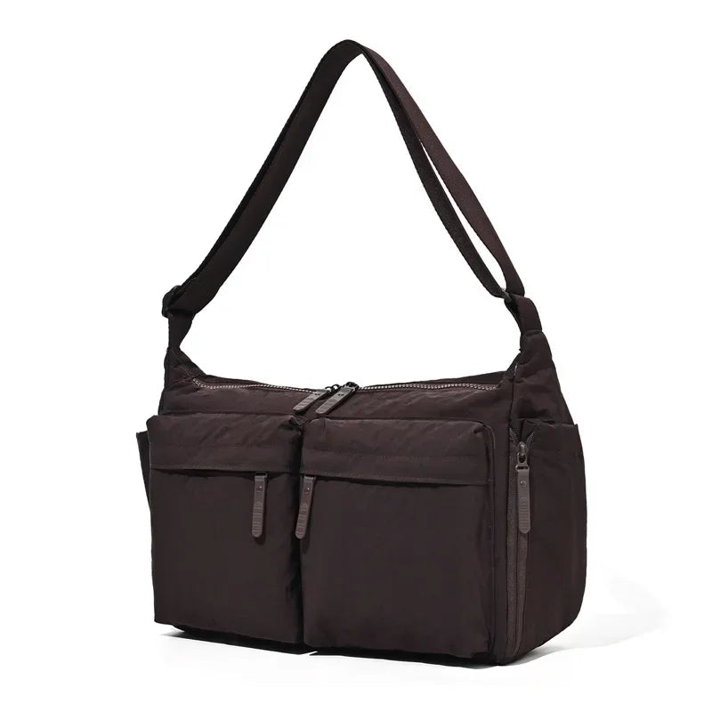 Casual Multi-pocket Messenger Bags for Women Fashion Nylon Shoulder Bag Ladies Large Handbags Female Travel Shopping Tote Purse