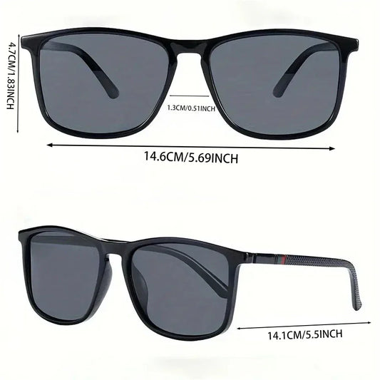 Luxury Square Vintage Polarized Cycling Sunglasses Men Women Fashion Travel Driving Fishing Sun Glasses Male Eyewear UV400