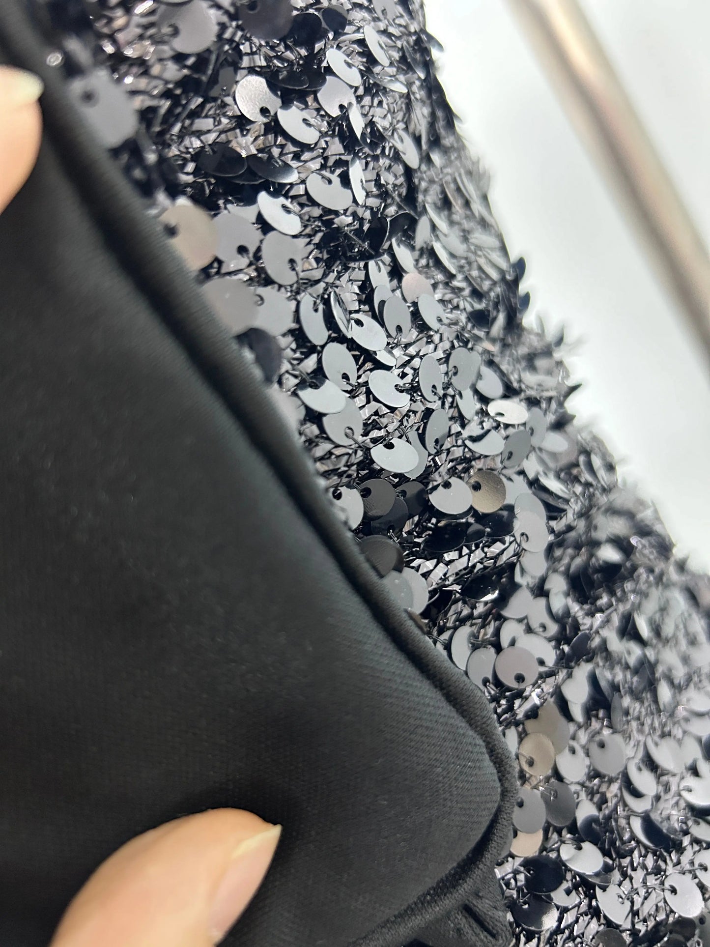 Sexy Shoulder Backless Sequin A-line Mini Dress for Women - Elegant Glitter Party Outfit for Graduation Cocktail Night Club