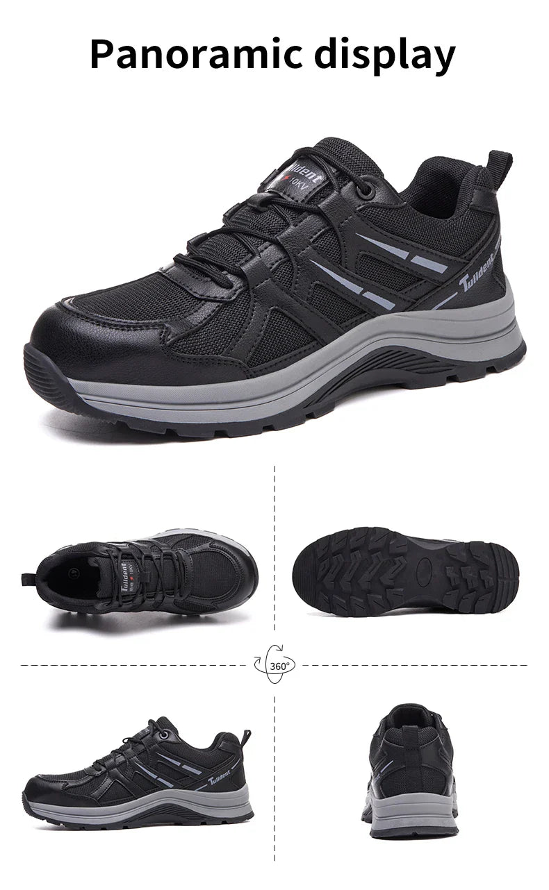 Safety shoes, anti-smashing and anti-puncture work shoes, insulated shoes, men's protective boots, men's shoes