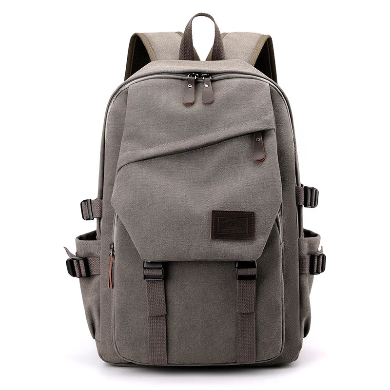 Men's large capacity travel backpack, suitable for different groups of people, adjustable shoulder strap length, multi compartme