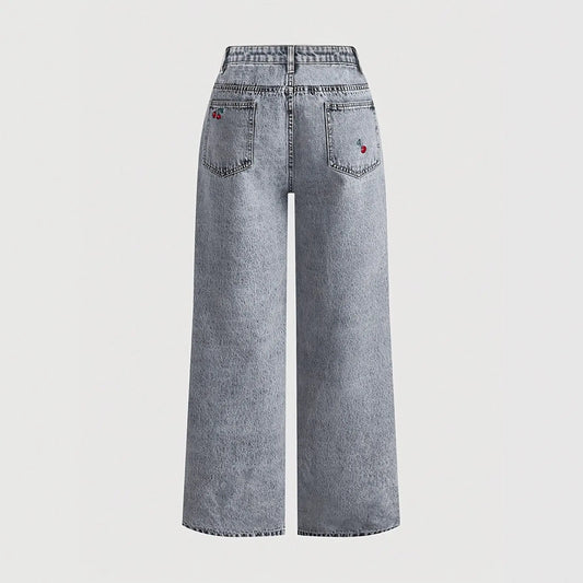 Y2k Jeans Baggy High Waisted Jeans Ladies Denim Woman Pants