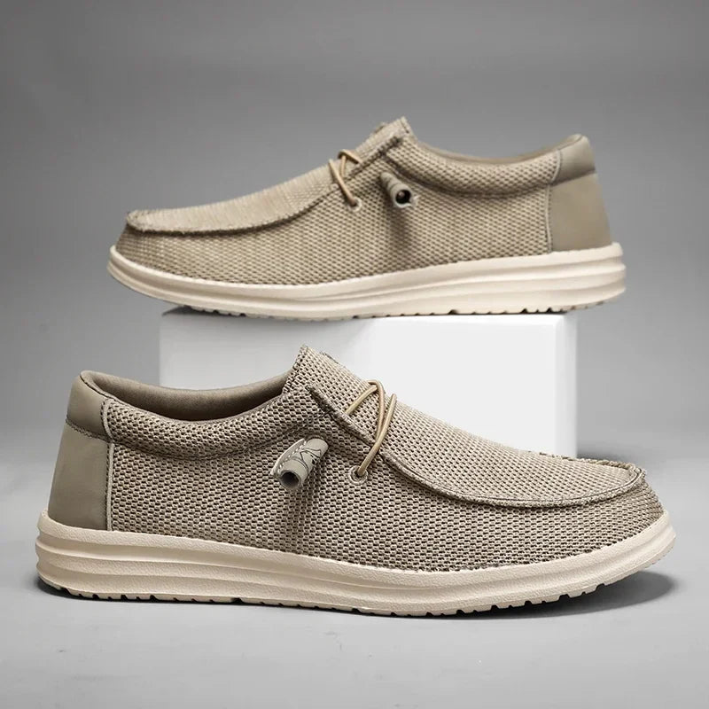 Canvas Shoes Men Casual Slip on Shoes Alpargatas Hombre Moccasins Mocassin Homme Lightweight Breathable Plus Big Size 50