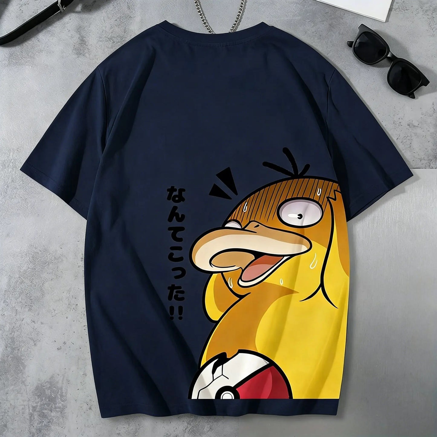 Graphic T - Shirt Men Women 2026 Summer Cotton Short Sleeve Tee Anime Print Streetwear Casual Parent-child Top