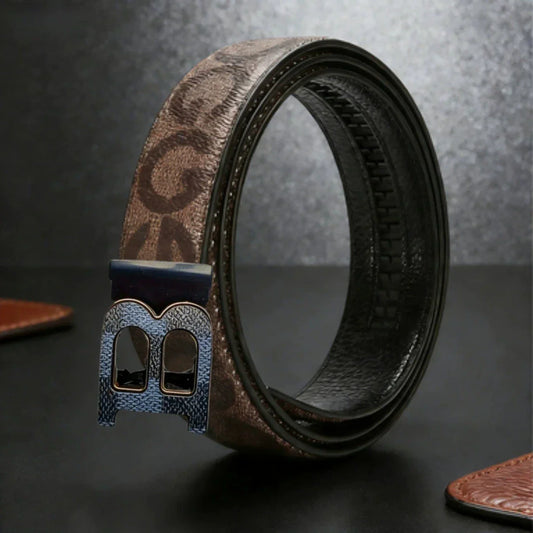 High Quality Luxury Brand Designer Canvas Belts Male Automatic B Buckle Men belts Genuine Leather Belt for men Strap for Jeans