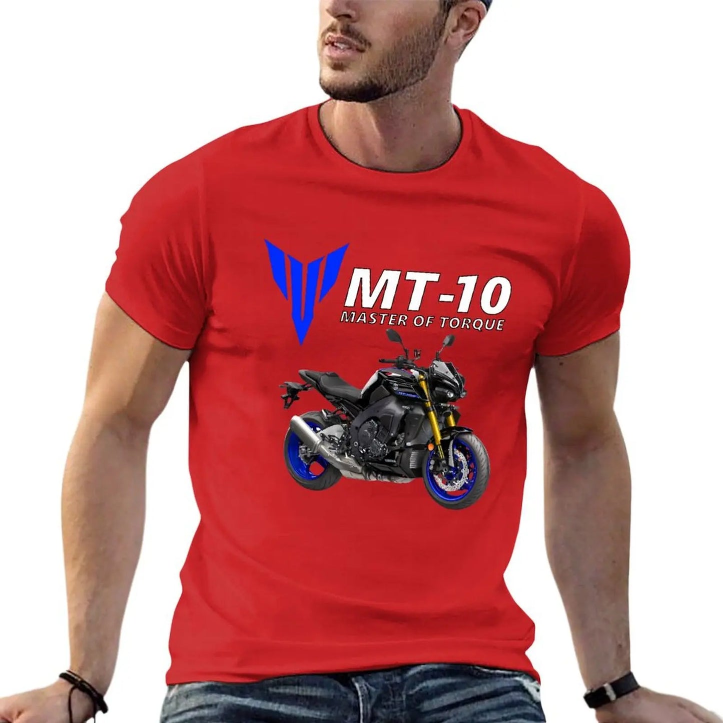 MT-10 Motorcycle T-Shirt anime t shirts rapper graphic tees plus size clothes oversized t shirt fitted t shirts for men