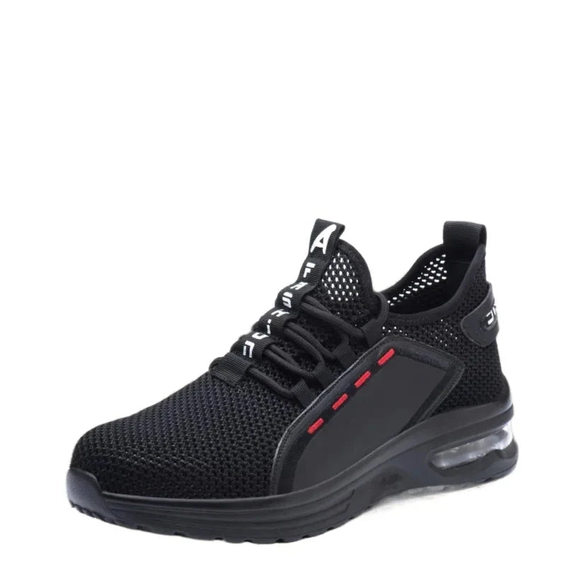 Work Sneakers Steel Toe Shoes Men Safety Shoes Puncture-Proof Work Shoes Boots Fashion Indestructible Footwear Security