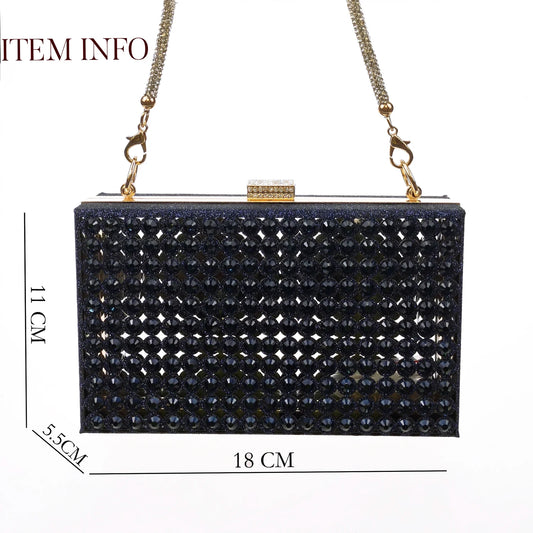 Nigerian New Trending Cutout Style Navy Blue Elegant Women's Shoes and Party Wedding Bag