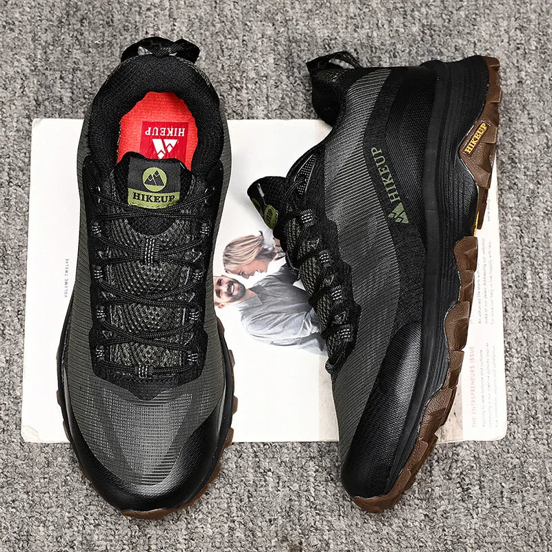 Outdoor Running Shoes Men Women Anti-skid Hiking Camping Sports Trail Male Safety Footwear Comfort Trekking Sneakers