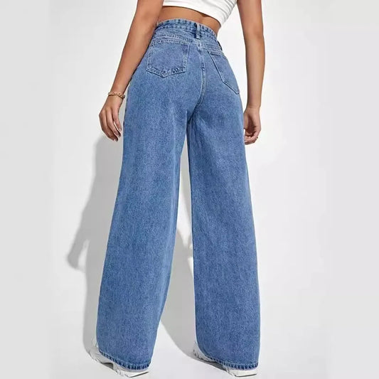 Women y2k High street baggy straight pants