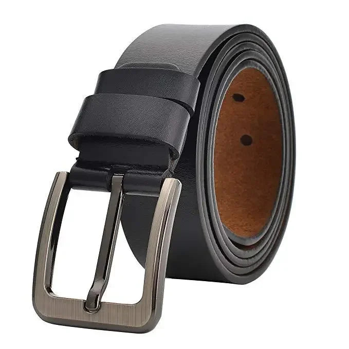 2024 Genuine Leather Belt Men 140 150 160 170cm Large Size Luxury Designer Belts Split Leather High Quality Waist Belt