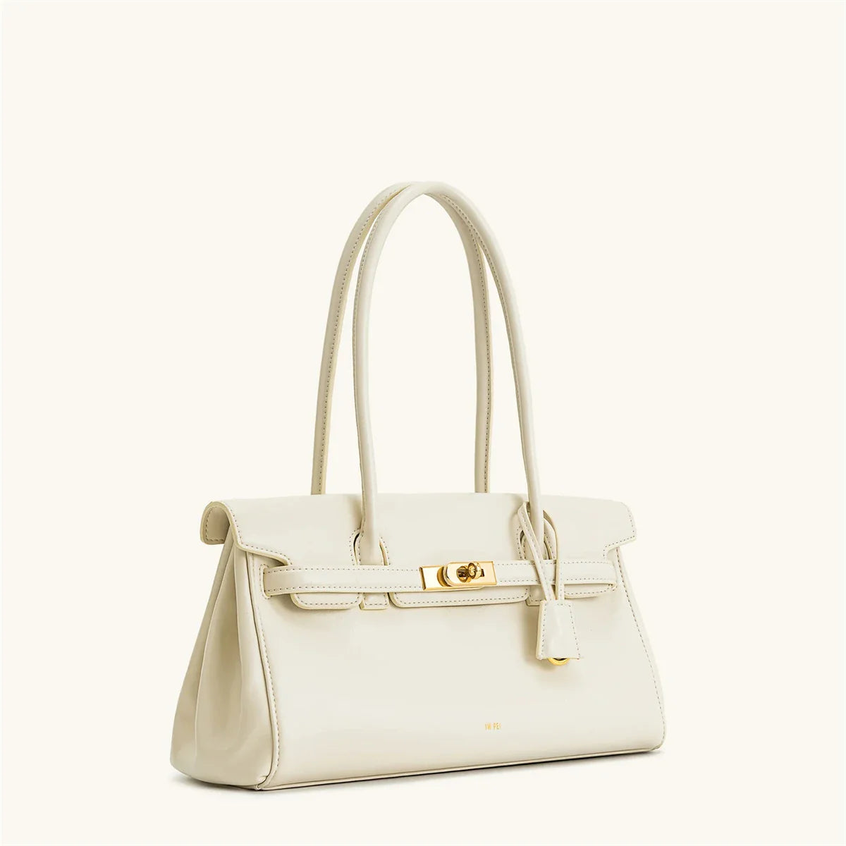 Women's 2026 New Yara Underarm Bag Large Capacity Breadstick Bag Small Design Trendy Lock Buckle Soft Leather Handbag