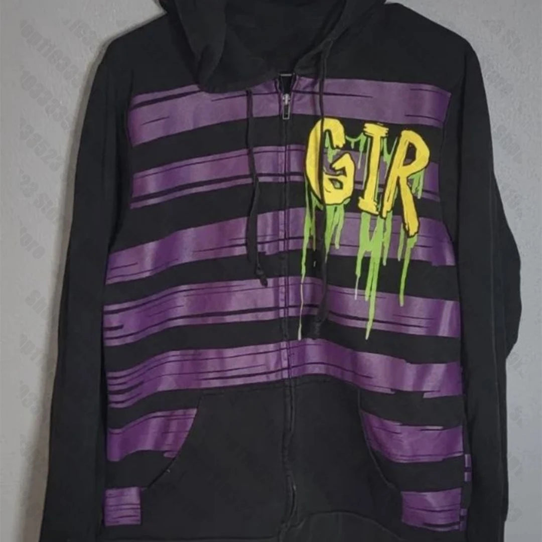 Fashion Y2K style Sweatshirt Hoodie Gothic design Street Sweatshirt Hoodie Emo Girls' Gothic Punk Cool Sweatshirt Hoodie 2000s